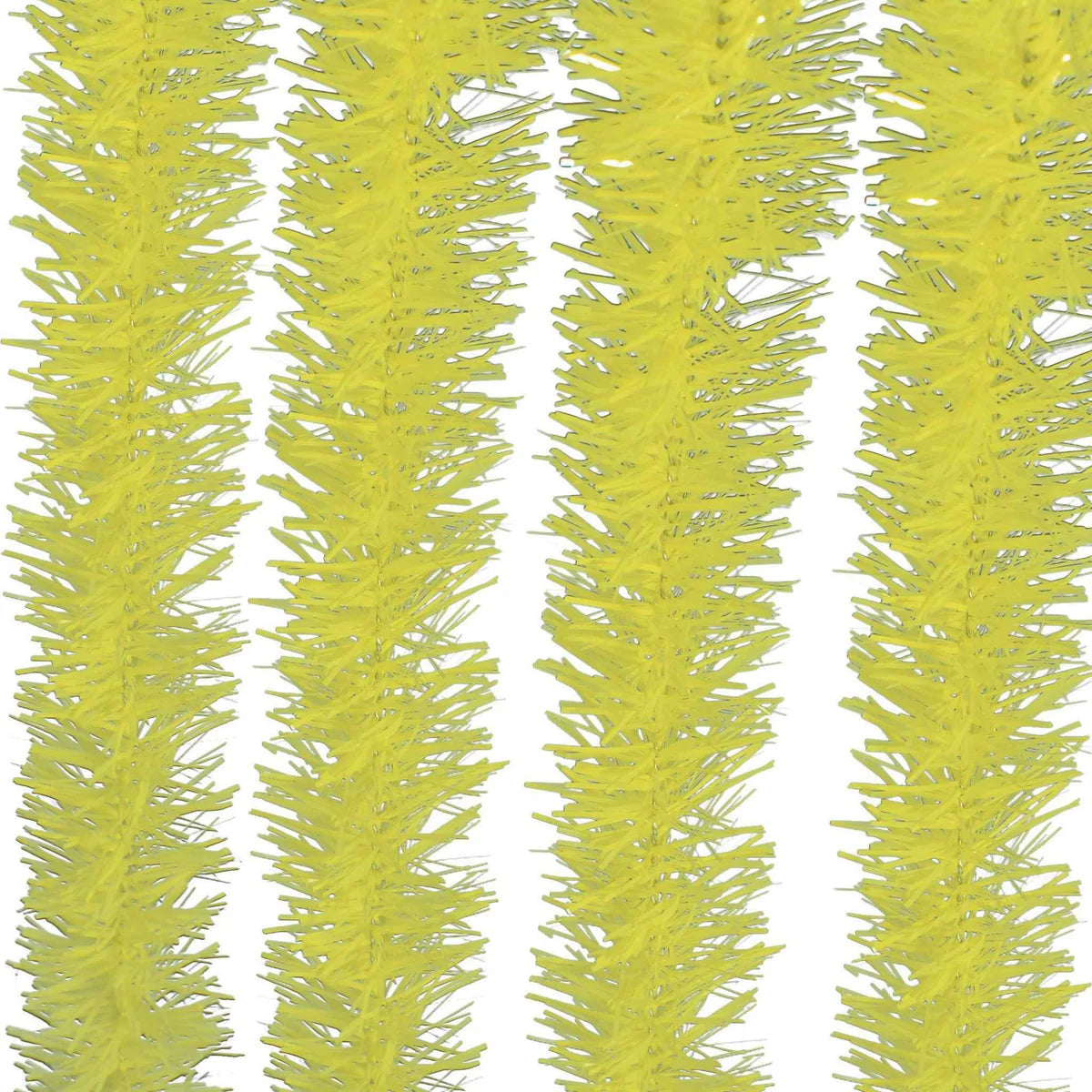 YELLOW TINSEL GARLAND