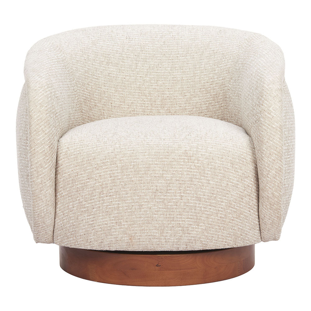 VINTA SWIVEL CHAIR BEIGE