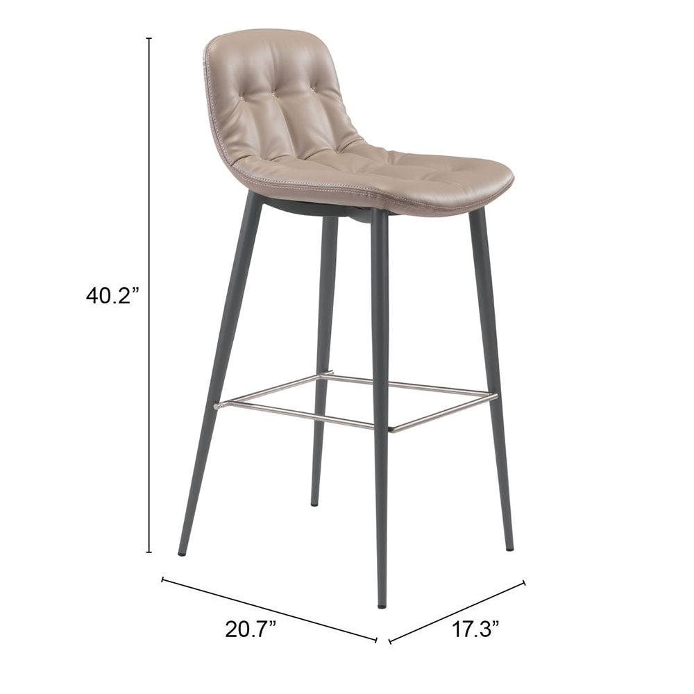TANGIERS BARSTOOL TAUPE