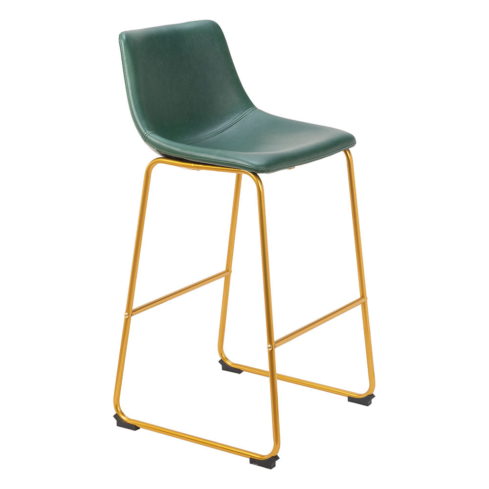 AUGUSTA BARSTOOL GREEN & GOLD