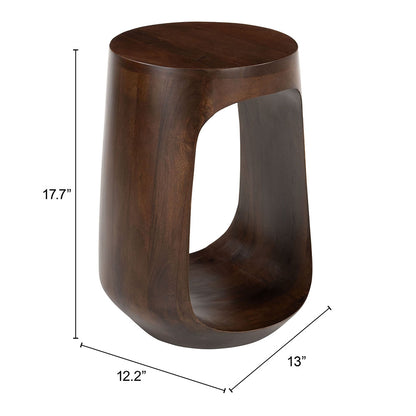OKNO SIDE TABLE WALNUT