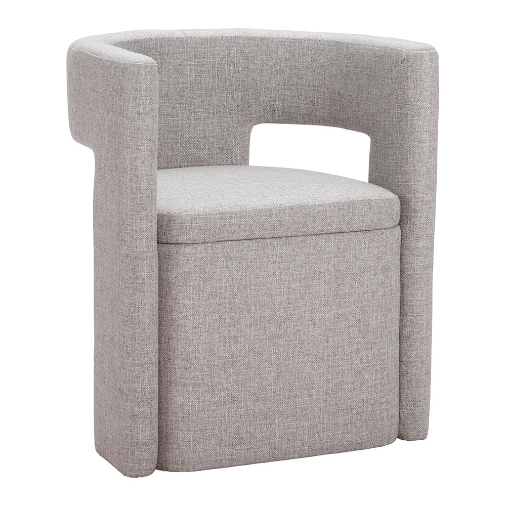 PAPUA DINING CHAIR GRAY