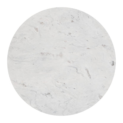FULLERTON DINING TABLE WHITE & GOLD