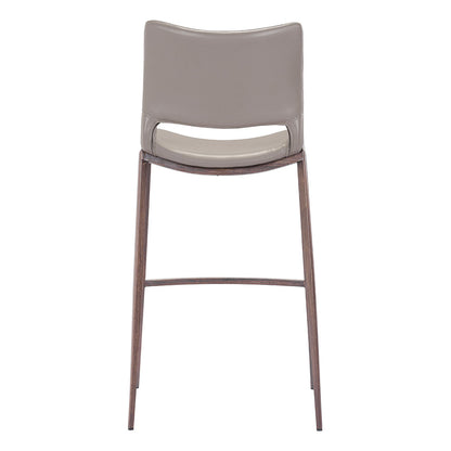 ACE BARSTOOL BROWN & WALNUT