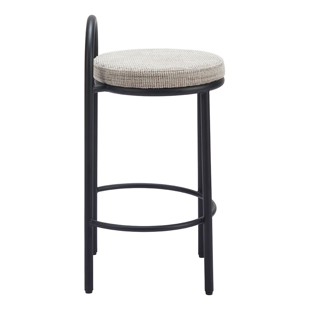 SISAL COUNTER STOOL BEIGE TWEED