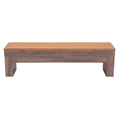 BONKER STORAGE BENCH BROWN