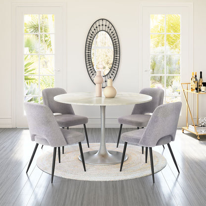 TEDDY DINING CHAIR GRAY