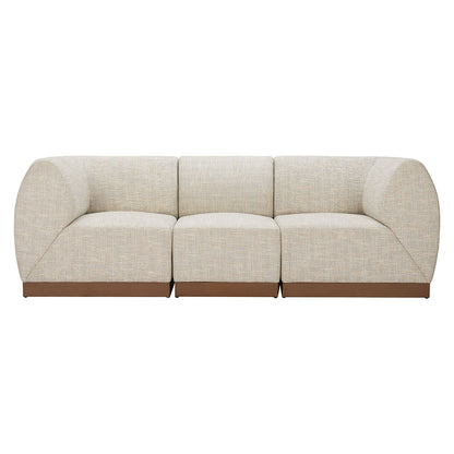 CHRISTY CORNER CHAIR BEIGE
