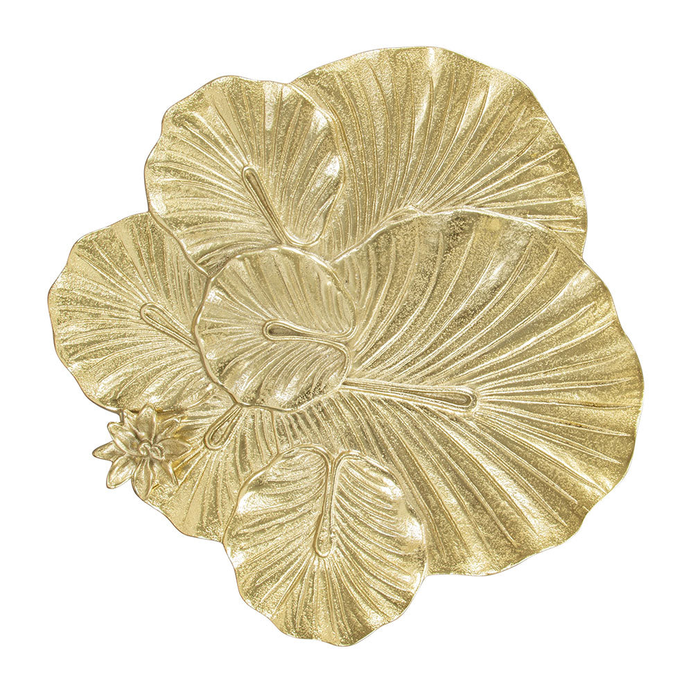 LOTUS SIDE TABLE GOLD