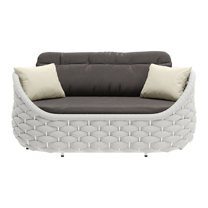 CORAL REEF LOVESEAT GRAY