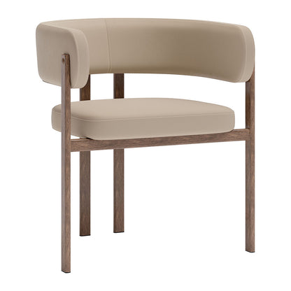 RUGE DINING CHAIR BEIGE
