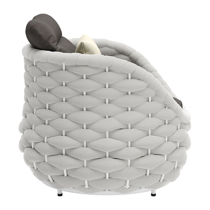 CORAL REEF ACCENT CHAIR GRAY