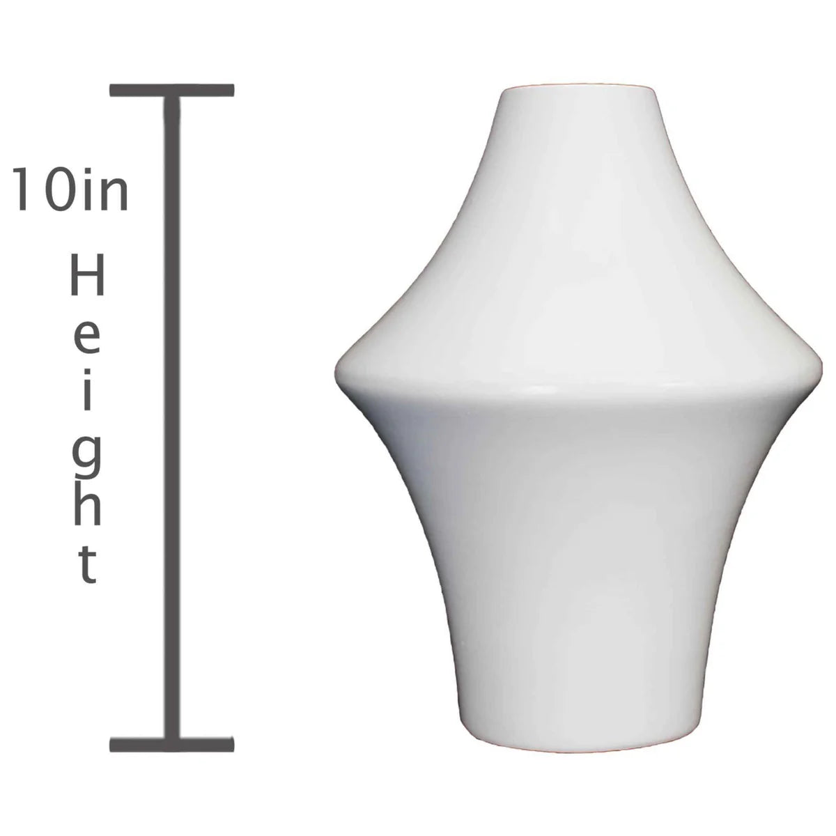 10IN KYLIX CERAMIC VASE