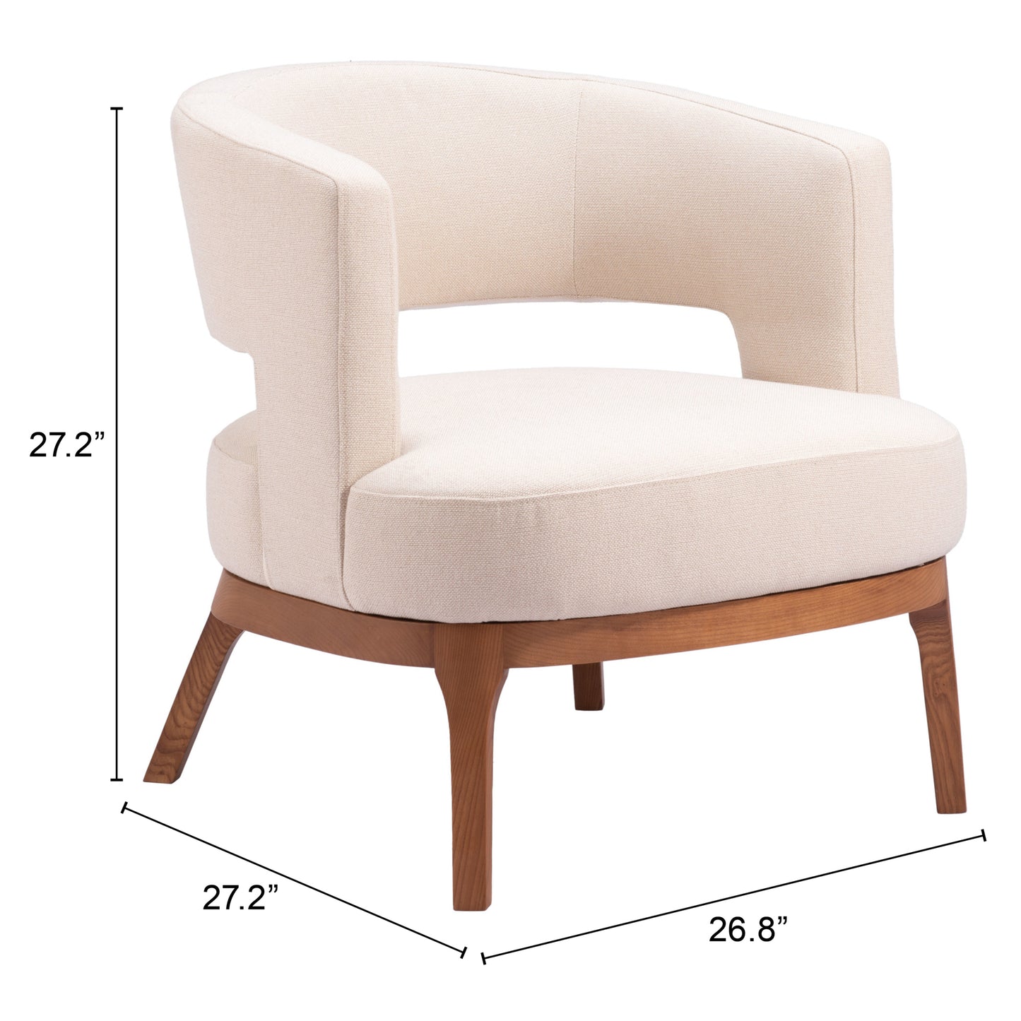 PENRYN ACCENT CHAIR BEIGE