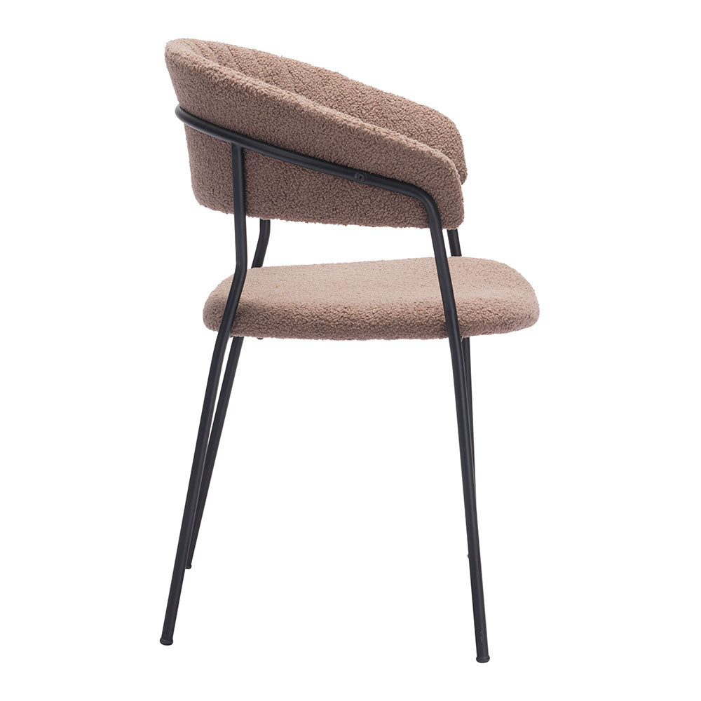 JOSEPHINE DINING CHAIR BROWN