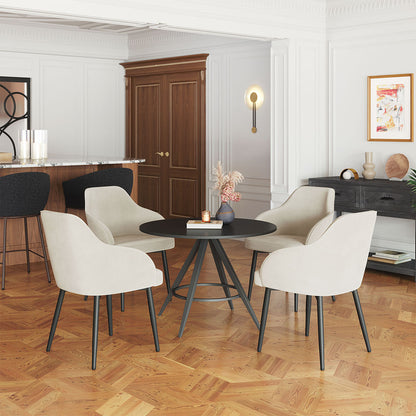 DINOS DINING TABLE BLACK