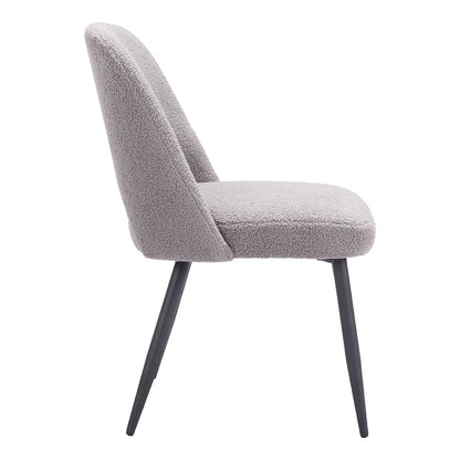 TEDDY DINING CHAIR GRAY