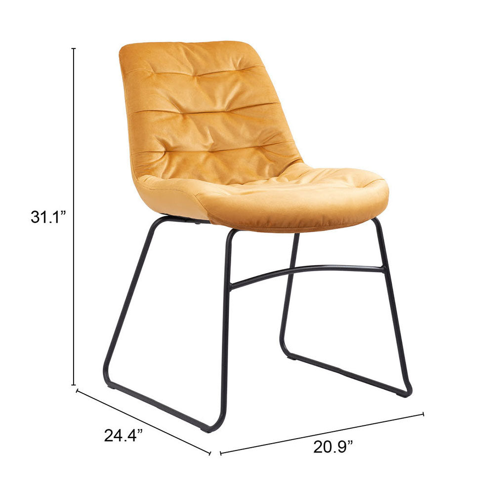 TAMMY DINING CHAIR YELLOW
