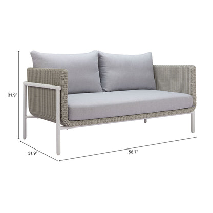 FRAIS LOVESEAT GRAY