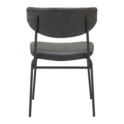 CHARON DINING CHAIR VINTAGE BLACK