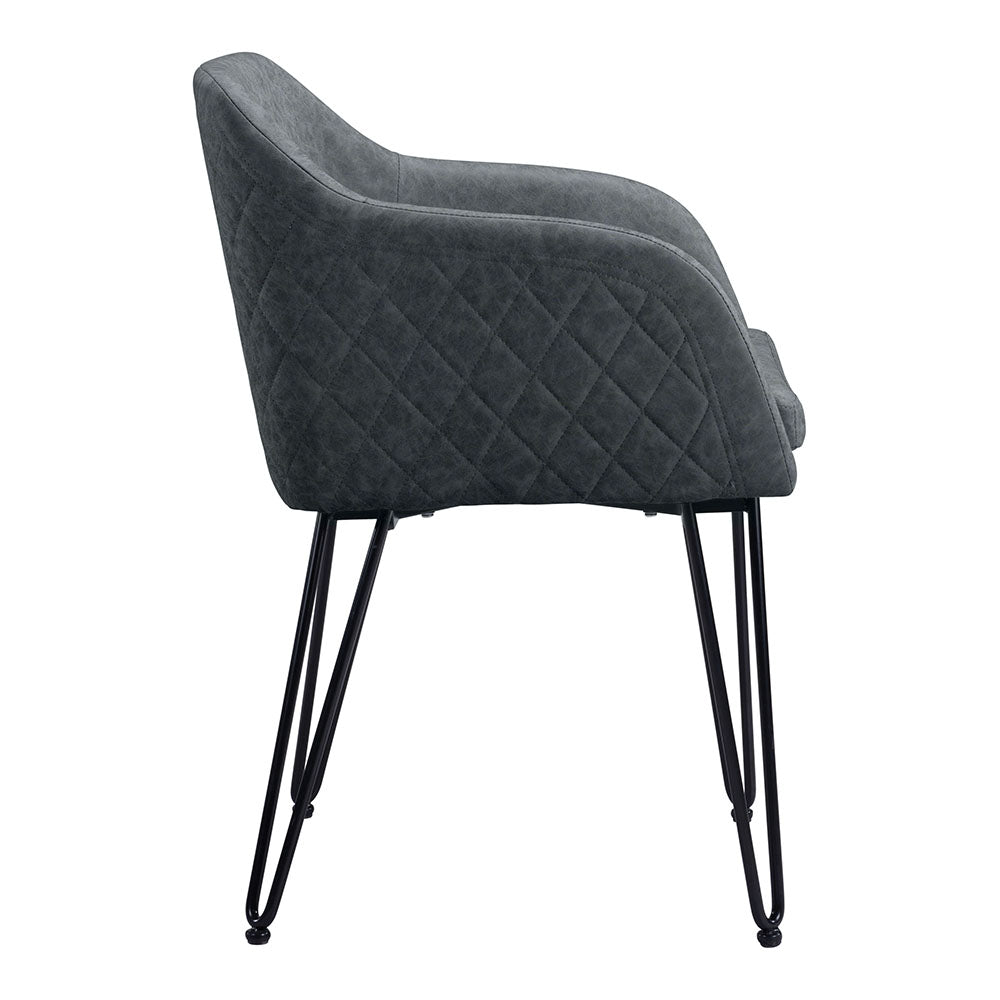 BRAXTON DINING CHAIR VINTAGE GRAY