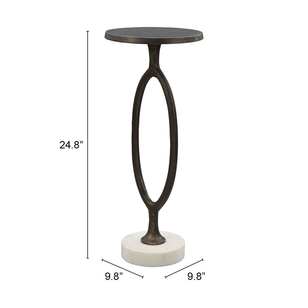 BONITA ACCENT TABLE BRONZE