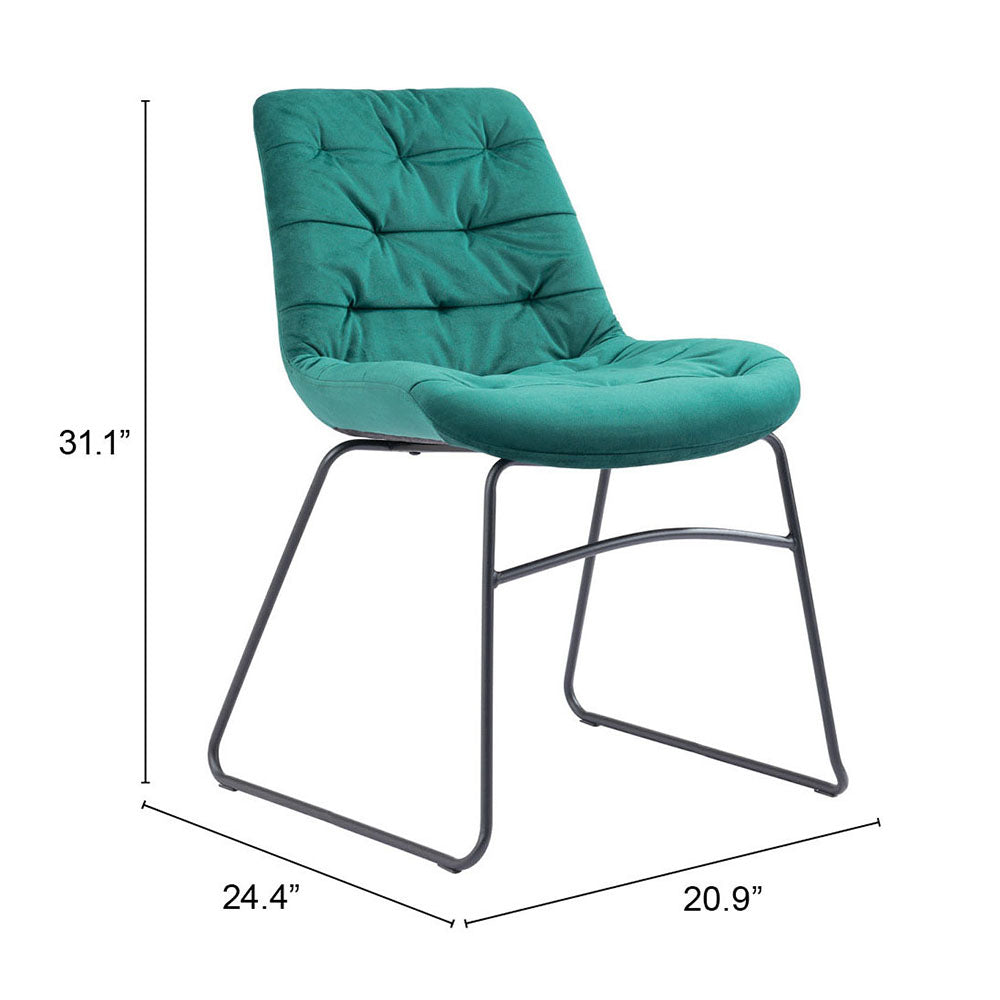 TAMMY DINING CHAIR GREEN