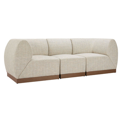 CHRISTY CORNER CHAIR BEIGE
