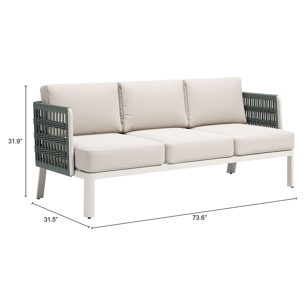 BRIDGEHAMPTON SOFA WHITE