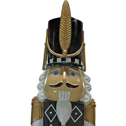12FT BLACK & WHITE CHECKERED NUTCRACKERS