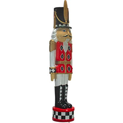 12FT RED & BLACK CHECKERED NUTCRACKERS