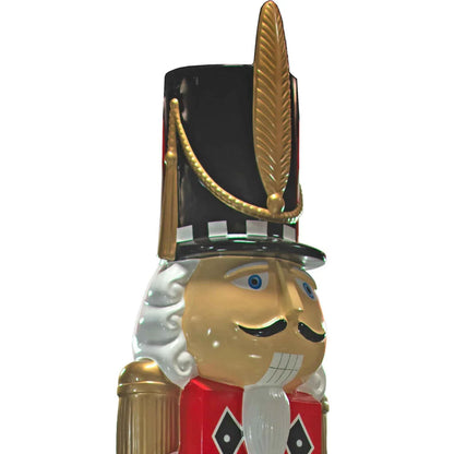 12FT RED & BLACK CHECKERED NUTCRACKERS