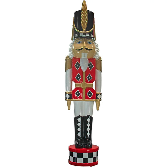 12FT RED & BLACK CHECKERED NUTCRACKERS