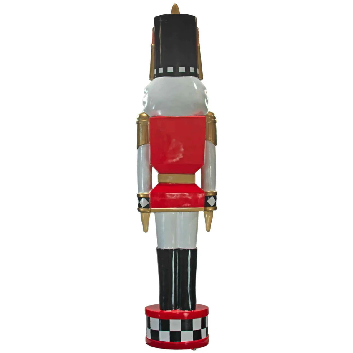 12FT RED & BLACK CHECKERED NUTCRACKERS