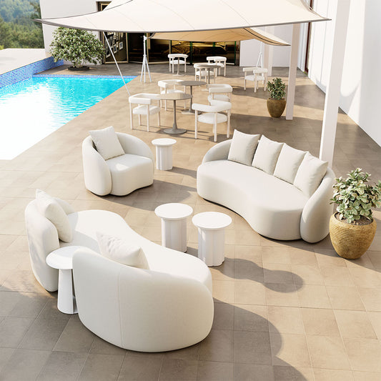 SUNNY ISLES SIDE TABLE WHITE
