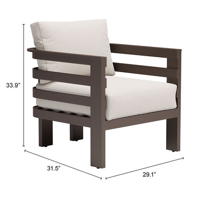 Bal Harbor Armchair White