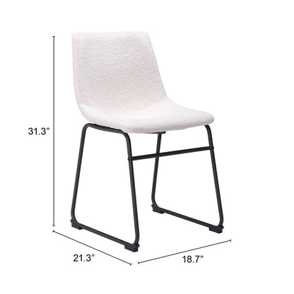 SMART DINING CHAIR IVORY