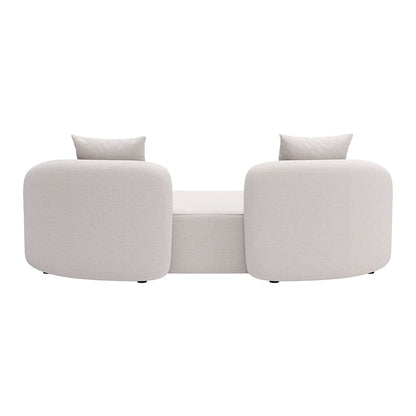 SUNNY ISLES LOVESEAT BEIGE
