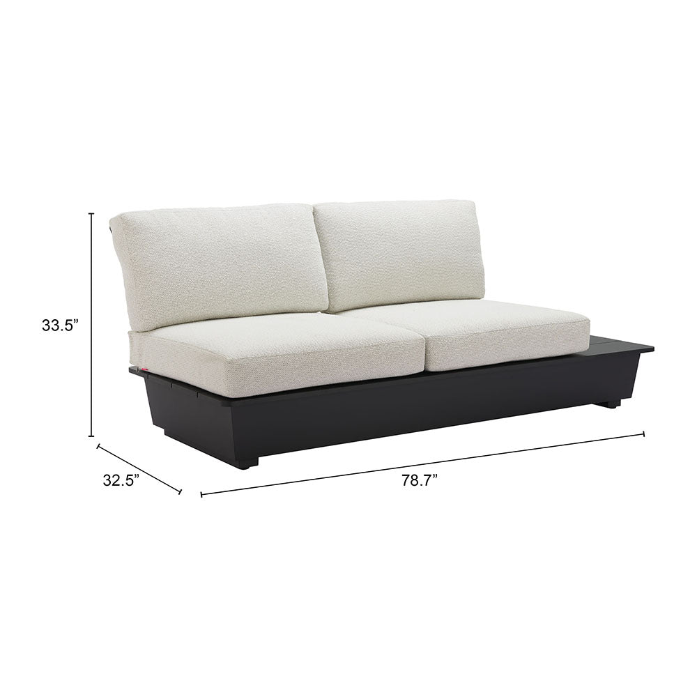 Tien RHF Loveseat Beige