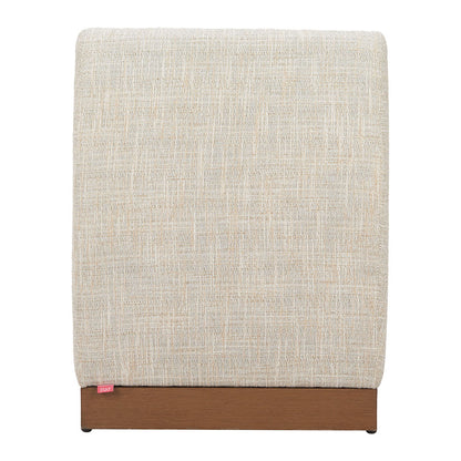 CHRISTY ARMLESS CHAIR BEIGE