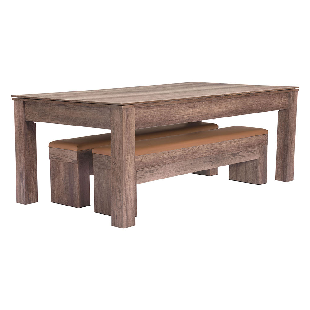 BONKER STORAGE BENCH BROWN