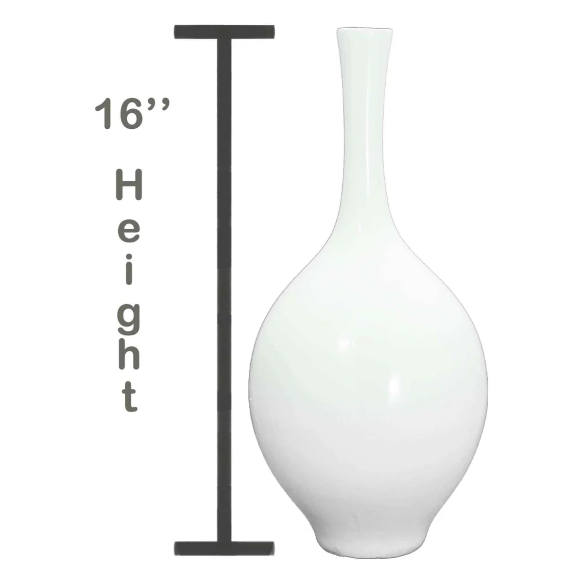 16IN MODERN CERAMIC VASE