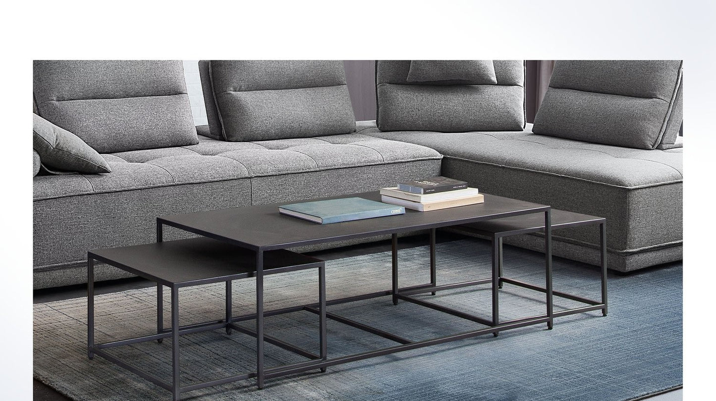 ATLUS 3PC NESTING TABLE