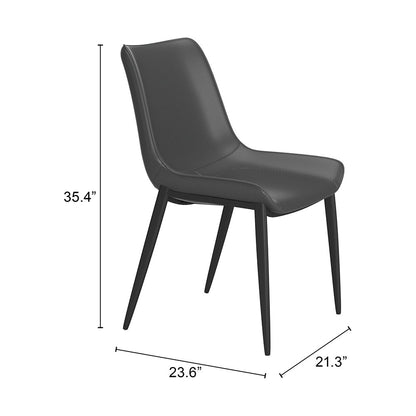 MAGNUS DINING CHAIR BLACK