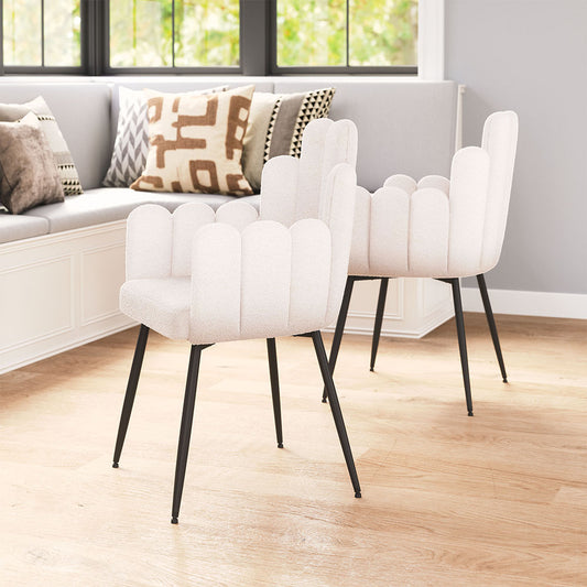 NOOSA DINING CHAIR IVORY