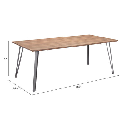 PERPIGNAN DINING TABLE BROWN