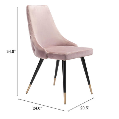 PICCOLO DINING CHAIR PINK