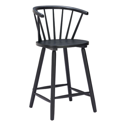 STENGER COUNTER STOOL BLACK