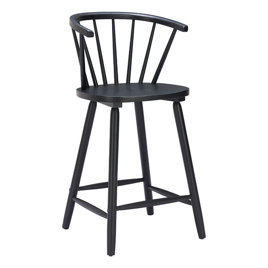 STENGER COUNTER STOOL BLACK