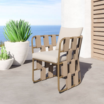 QUADRAT DINING CHAIR WHITE